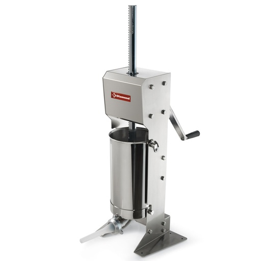 [BSM-12V] Poussoir manuel vertical en inox, 12 litres