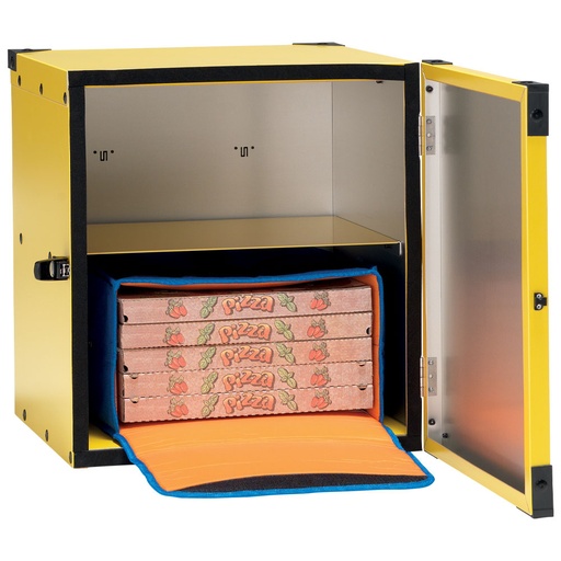 [BP33R] Box pour transport pizza