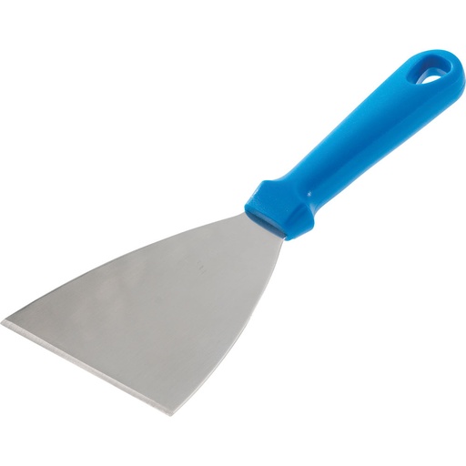 [AC-ST4M] Spatule triangulaire "inox", poignée plastifiée