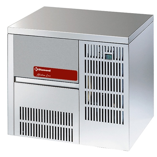 [ICE19INCAS] Machine à glaçons pleins 19 kg, avec réserve